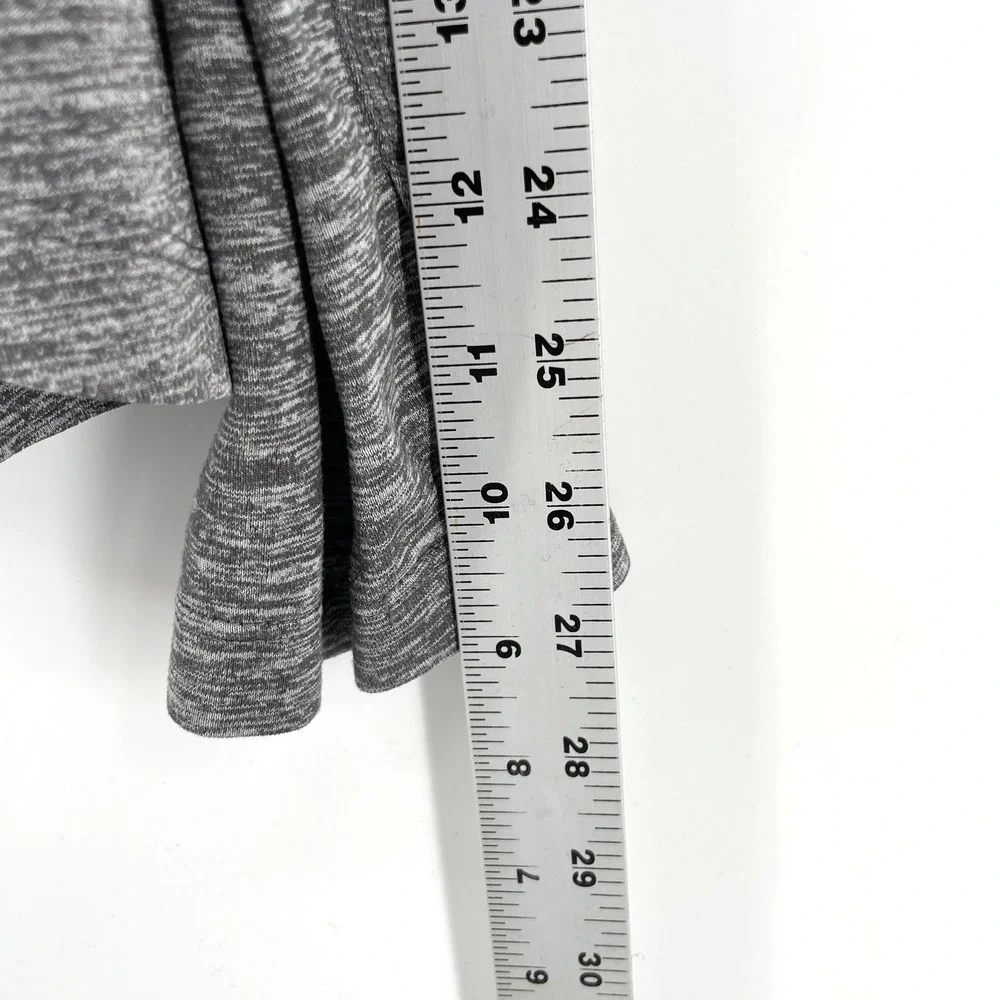 Nike Dri Fit Long Sleeve Running Half Zip Athletic Gray Heather‎ Shirt Men's Med